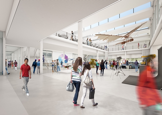 Technova College in Ede van binnen